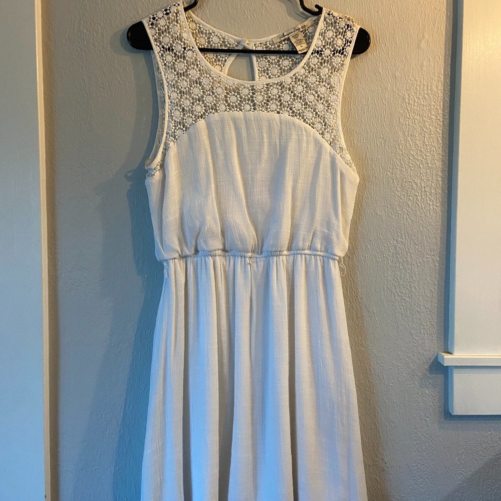 American Rag Cie White Dress Size Small
